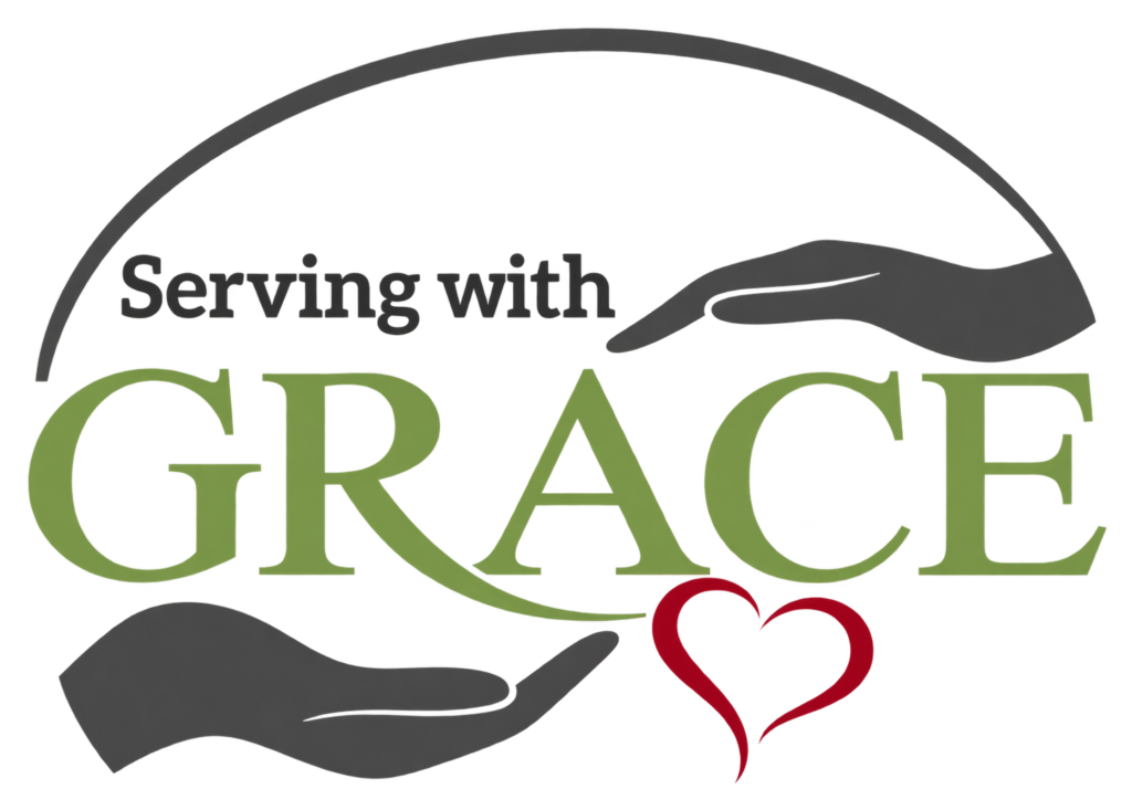 Serving with Grace logo